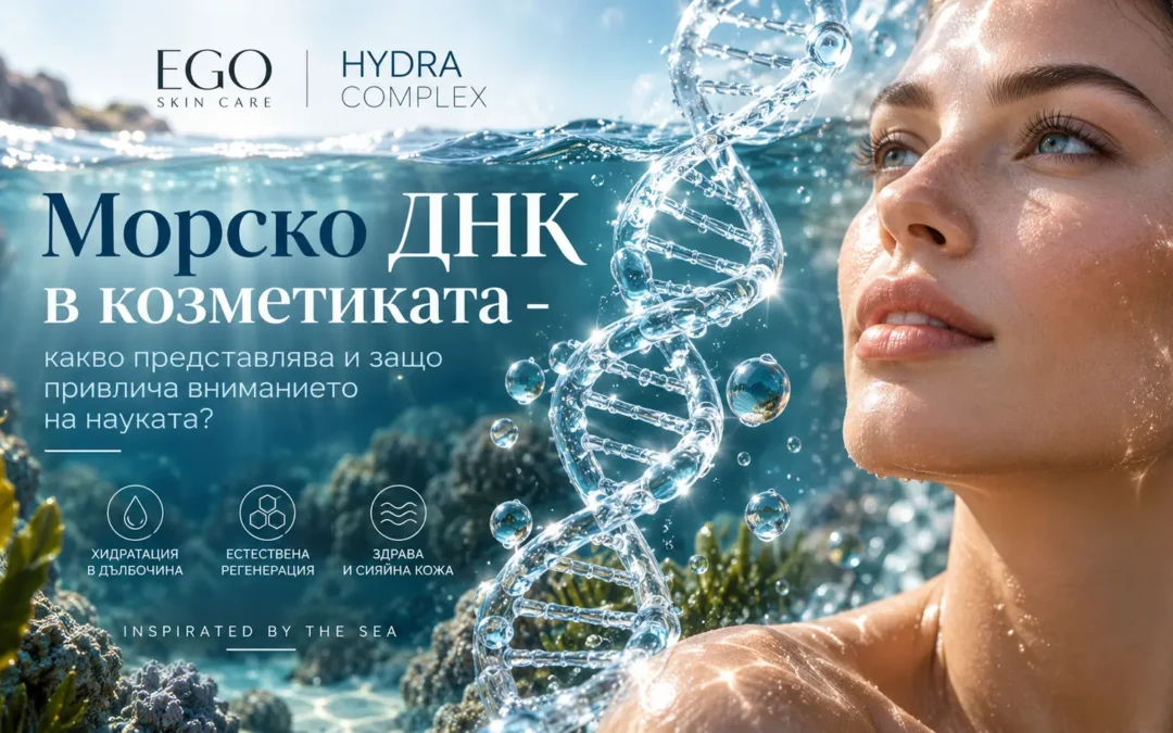 Морско ДНК в козметиката – какво представлява и защо привлича вниманието на науката?