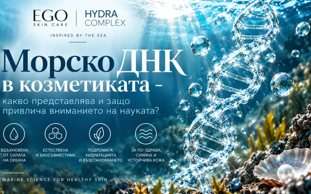 🧬 Как Marine DNA действа върху кожата?